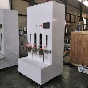 Remplisseuses <span class=keywords><strong>de</strong></span> bouteilles en plastique corrosives acides semi-automatiques pour détergent liquide chimique <span class=keywords><strong>de</strong></span> blanchiment pour bouteilles en plastique - Product Image 4