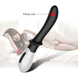 Calor de silicona de próstata masajeador vibrador juguetes sexuales de próstata orgasmo estimulador hombre juguetes sexuales masajeador de próstata - Product Image 2