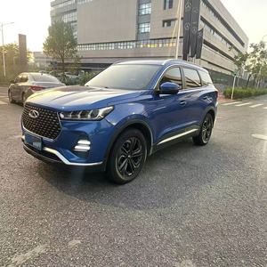 รถมือสองลดราคา Chery Tiggo7 Turbo 1.5T Elite ปี 2020 เกียร์ธรรมดา เบนซิน SUV 4 ประตู 5 ที่นั่ง พวงมาลัยซ้าย เบาะหนัง สีเข้ม ล้อแม็ก R17 - Product Image 4