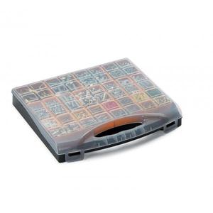 TERRY - 1002229 <b>Plastic</b> Organizer with <b>lid</b> and 24 removable <b>bins</b> - EAN 8005646915895 SMALL PARTS ORGANIZERS - Product Image 2