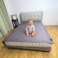 Drap de mise à la terre en acier inoxydable, housse de matelas conductrice avec cordon pour la maison