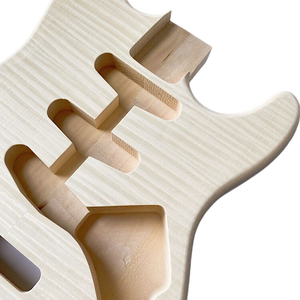 Kit de fabrication de corps de guitare en érable et tilleul pour bricolage - Product Image 4