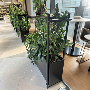 Xiangsheng giardino in acciaio inox fioriera scatola di fiori in metallo per il mercato all'aperto vaso di fiori - Product Image 2
