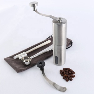 <b>Small</b> Stainless Steel Coffee <b>Grinder</b> Ceramic Conical Adjustable Burr Portable Manual Coffee <b>Grinder</b> - Product Image 4