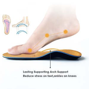 Semelles orthopédiques pour fasciite plantaire, soutien de la voûte plantaire, inserts de chaussures pour le sport et le confort - Product Image 2