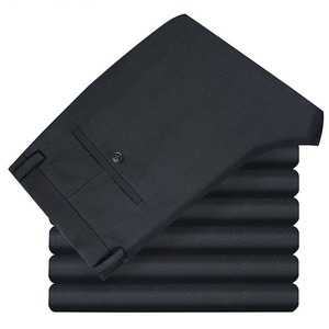 <span class=keywords><strong>Pantaloni</strong></span> Casual da <span class=keywords><strong>uomo</strong></span> all'ingrosso comodi <span class=keywords><strong>pantaloni</strong></span> da lavoro larghi di marca a metà vita piatta tinta in tinta unita da <span class=keywords><strong>uomo</strong></span> alla moda - Product Image 3