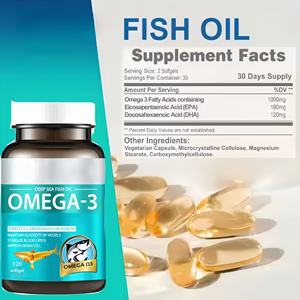 OEM ODM Santé des yeux et meilleure santé Suppléments végétariens marins DHA EPA Omega 3 Capsules molles d'huile de poisson Capsules molles d'huile d'algues - Product Image 3