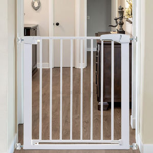 Barrière de sécurité pour bébé en métal durable, fermeture automatique, double verrouillage, installation facile, barrière extra épaisse pour animaux domestiques et chiens, barrière de sécurité pour escaliers, barrière de sécurité pour enfants - Product Image 1