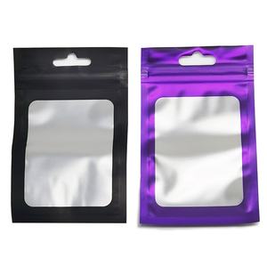 ถุงพลาสติกใสแบบมีซิปสำหรับบรรจุภัณฑ์ขายปลีก เครื่องประดับ ของตกแต่ง ของขวัญ พร้อมรูแขวน - Product Image 3