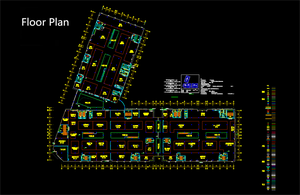 บริการออกแบบตกแต่งภายในอาคารพาณิชย์รักษ์โลกสมัยใหม่ ซานไห่ พร้อมภาพเรนเดอร์ 3 มิติ CAD สำหรับแผนผังพื้นที่ห้างสรรพสินค้า <span class=keywords><strong>ตลาด</strong></span> และศูนย์การค้า - Product Image 5