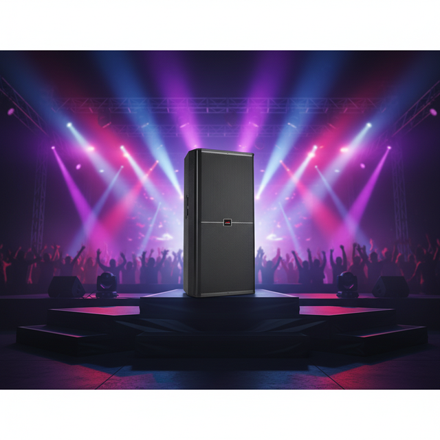 T Fashion Good Quality Dual 15 Inch Plywood Sound System PA Outdoor Speakers PSRX725 Profesional Portable