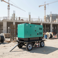 60KVA XGY-60 Einphasiger Mobiler Hocheffizienter Schalldämpfender Motor mit Gehäuse 50/60Hz 400V/230V/220V 24V DC Start Wassergekühlt ATS 1800 U/min 100%