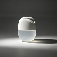 Bouteille en plastique compressible de 20 ml avec bouchon à boucle suspendue, conteneur portable vide pour liquides cosmétiques