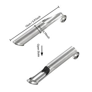 Infusore per bustina di tè 304 acciaio inossidabile a forma di tubo sfuso tubo da tè filtro a maglia a base di erbe diffusore filtrante - Product Image 2