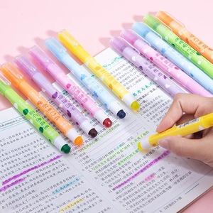 ปากกาไฮไลท์ 6 สี รุ่น <span class=keywords><strong>J345</strong></span> สำหรับโปรโมชั่น, ปากกาไฮไลท์ราคาถูก, ปากกาไฮไลท์หลากสี - Product Image 1