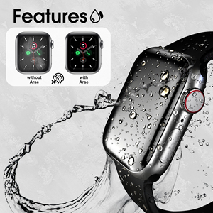 Alta calidad Anti Scratch impermeable cobertura completa cubrir el borde reloj <span class=keywords><strong>Protector</strong></span> de pantalla para Iwatch película protectora 6PCS - Product Image 4