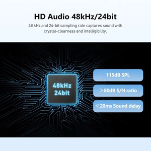 Luucco Airwave Mini <span class=keywords><strong>K2</strong></span> Không Dây Lavalier Ve Áo Microphone Cho Iphone Android DSLR Máy Ảnh USB-C Phát Trực Tiếp <span class=keywords><strong>Youtube</strong></span> Ghi Âm - Product Image 5