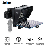 Téléprompteur professionnel sans fil Selens TACO SVT-12T01Pro avec écran HD pour iPad, téléphone, caméra vidéo en direct