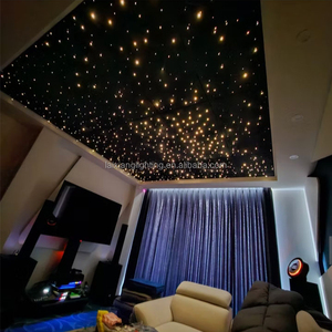 LED-Glasfaser-Sternenlicht Stimmungsbeleuchtung RGB/RGBW Funkelndes Sternenlicht-Glasfaser-Deckenlampe für Hochzeitsdekoration Schlafzimmer - Product Image 2