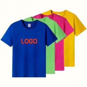 เสื้อยืดพิมพ์ลายคุณภาพสูง แบบยูนิเซ็กซ์ ผ้าคอตตอนผสมโพลีเอสเตอร์ ดีไซน์ลายตัวอักษร 14 สี เป็นมิตรกับสิ่งแวดล้อม เสื้อยืดเปล่า ลดราคา - Product Image 4