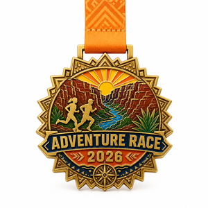 Medallas Deportivas Personalizadas al por Mayor, Medallas de Metal con su Propio Logotipo, Diseño 3D, Esmalte Duro, Chapado en Oro, Medalla en Blanco para Eventos Deportivos - Product Image 5