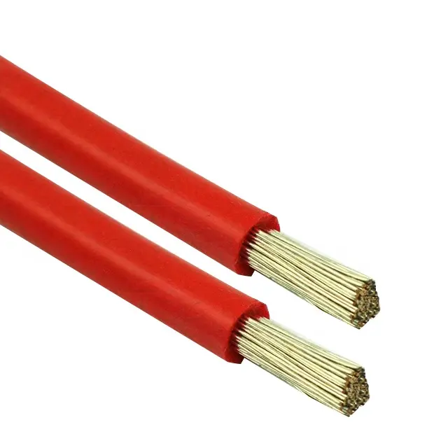 Kabel silikon ultra-lembut 14awg 17awg kabel temperatur tinggi kabel kaleng dan kawat