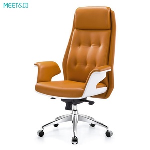 Modern Heavy-Duty Executive Leather Office <b>Desk</b> Chair Big and Tall Synthetic Leather <b>Extendable</b> Feature - Product Image 5