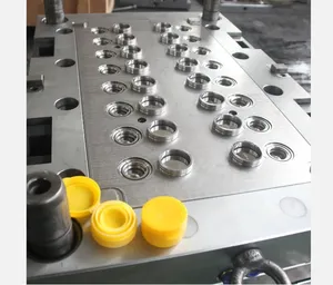 Factory 16cavity Plastic Edible Oil Cap Injection Mould Flip Top Cap Mold Price