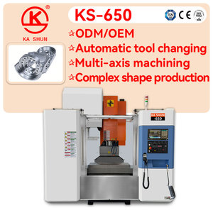 KS-650 Industrial CNC Machining Center Automatic Vertical Machinery for High-Efficiency Operations with BT40 Spindle Taper