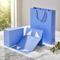 Emballages de dossiers en carton avec fermeture magnétique pour chaussures, personnalisés, noirs, haut de gamme, recyclables, impression quadricolore