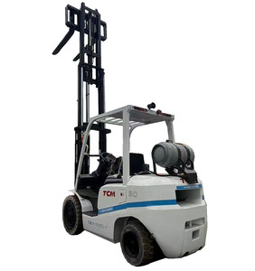 Montacargas Usado TCM FD30 de Gasolina, Original Japonés, en Buen Estado, Capacidad de Carga de 3 Toneladas, Mástil de Dos Etapas - Product Image 1