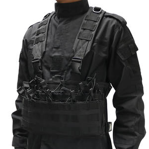 Chaleco Táctico Molle de Reconocimiento, Ajustable, para Caza, con Bolsa para Cargadores, Arnés X para Hombre - Product Image 2