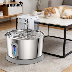Nuevo Dispensador de Agua Inteligente Inalámbrico de Acero Inoxidable para Mascotas, Gran Capacidad, Fuente de Agua para Gatos, Producto de Fábrica para Hogar y Jardín - Product Image 1