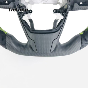 Volante de Fibra de Carbono Mate para <span class=keywords><strong>Honda</strong></span> Civic 10.ª Generación, Compatible con Civic 11.ª Generación, Civic 9.ª Generación, Type R, <span class=keywords><strong>CRV</strong></span>, XRV 2016-2018, Admite Personalización - Product Image 3