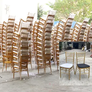 Olaylar Chivari sandalyeler düğün için özelleştirilmiş fabrika toptan ve ucuz yüksek kaliteli Tiffany Chivari sandalye