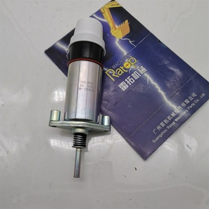 3306 3406 วาล์วโซลินอยด์ปิดเครื่อง 24V รุ่น 155-4653 1554653 155-4654 3E-7985 สำหรับรถขุด - Product Image 5