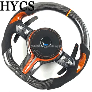 Custom Car Interior Accessories Carbon Fiber Steering Wheel For BMW 3 5 7 E-F Series M3 M5 F10 F30 E46 E49 X3 X4 X5 X6