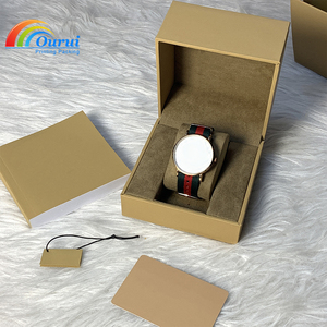 Wholesale Luxury Watch Packaging Box Custom Logo Brand Watch Gift Box Complete <b>Set</b> With Instruction Manual And Gift Bag Low MOQ - Product Image 2