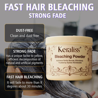 Keraliss - Tinte Capilar Profesional Orgánico para Cabello Rubio, Inofensivo, con Oxígeno, Cosmético, Ecológico, Sin Amoníaco, Sin Silicona