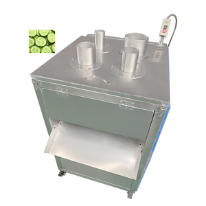 Machine à trancher les tomates, concombres et carottes <span class=keywords><strong>de</strong></span> haute qualité à pression descendante, trancheuse en acier inoxydable pour citrons et pommes - Product Image 1