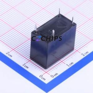 HRS3FNH-S-DC5V-A Power Relay Through hole Component (THT),10.2x18.2mm Relay 5V 1 Normally Open: 1A (SPST-Normally Open)::: 4 10A - Product Image 2