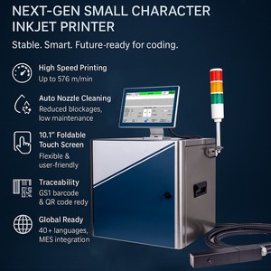 DOCOD LD-S1000新品産業用CIJインクジェットプリンター卵ボトルカートンポーチバーコードコードバッチコード有効期限印刷機 - Product Image 1