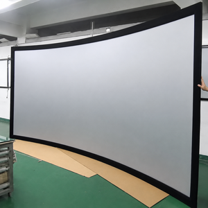 Pantalla de Proyección Fija con Marco de Aluminio, Relación de Aspecto 16:9, Compatible con 4K <span class=keywords><strong>y</strong></span> 8K Ultra HD, con Sistema de Tensión, para Cine en Casa - Product Image 5