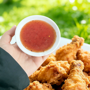 8cm Thai Sweet Chili Sauce Fake Food Model Plastic Eco-Friendly Sauce Dish Fried Chicken Display Photography Restaurant Decor - Product Image 1