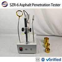 Pénétromètre numérique pour asphalte SZR-6 avec écran tactile pour test de pénétration à l'aiguille du bitume modifié en laboratoire