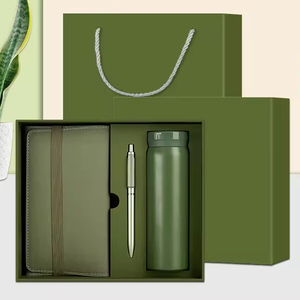 Corporate Business Gift Set for Men <b>Women</b> Luxury Premium With Custom Logo Print Promotional Notebook with Thermos Cup Gift Set - Product Image 4