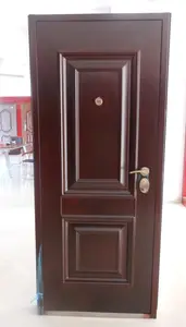 Yüksek kaliteli dış kapılar Modern çelik güvenlik kurşun geçirmez konut güvenlik kapısı