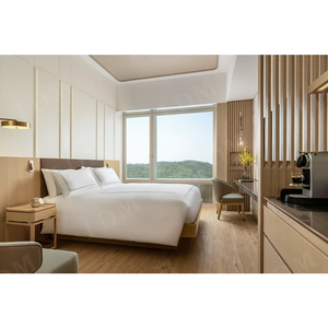 Nội THẤT PHÒNG NGỦ khách sạn đặt 5 sao gỗ hiện đại tùy chỉnh kích thước giường cho căn hộ và biệt thự sử dụng - Product Image 3