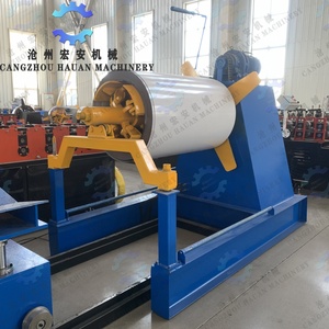 Desbobinador Hidráulico de Chapa Metálica de 5 y 7 Toneladas, Máquina Desbobinadora de Bobinas de Acero - Product Image 3