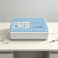 Espectrofotómetro UV Vis de Doble Haz IKEME 190-1100nm con Pantalla Táctil para Análisis Farmacéutico, Control de Calidad, Agua, Alimentos y Laboratorio